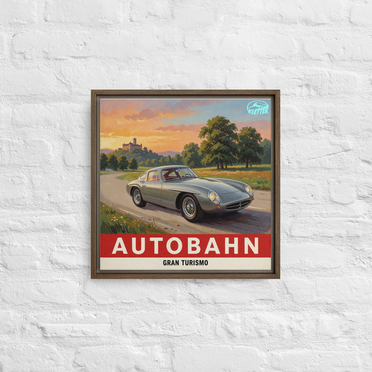 KLETTER STORE Wall Art - Framed Canvas