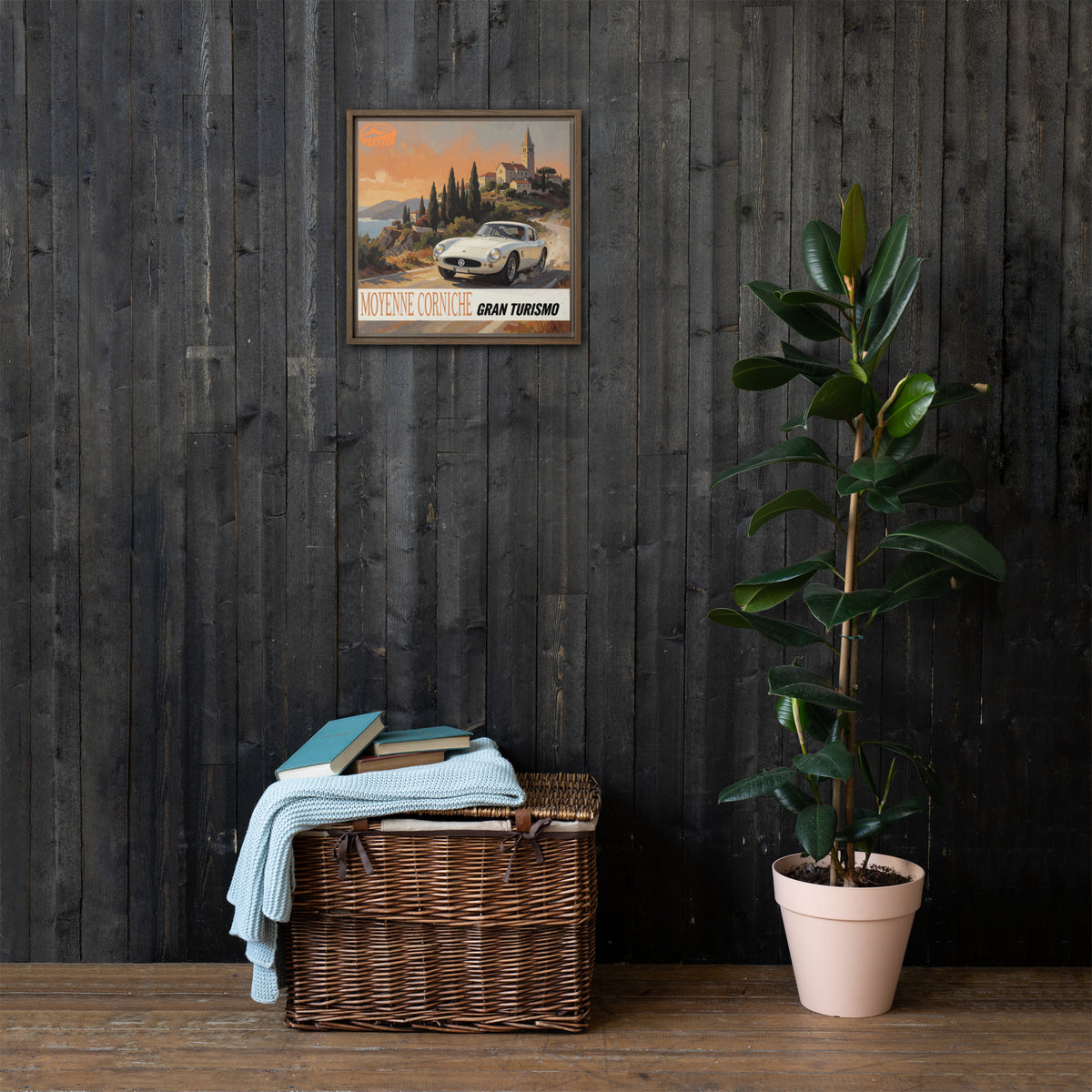 KLETTER STORE Wall Art - Framed Canvas