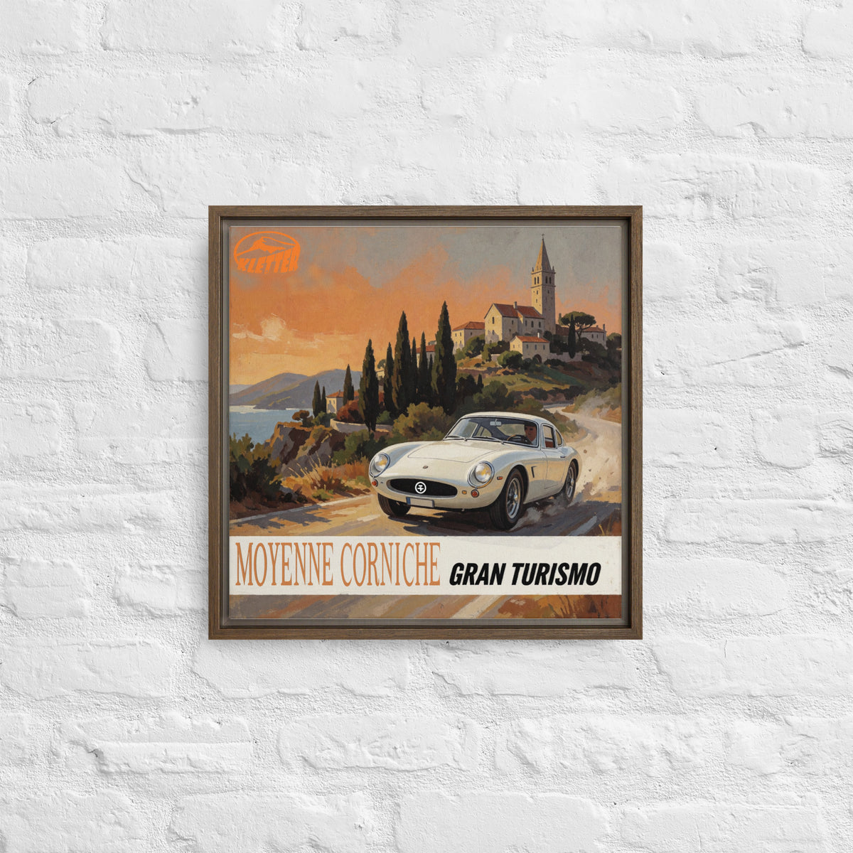 KLETTER STORE Wall Art - Framed Canvas