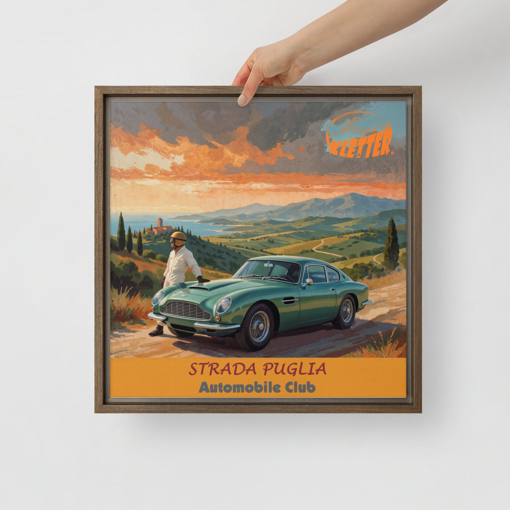 KLETTER STORE Wall Art - Framed Canvas
