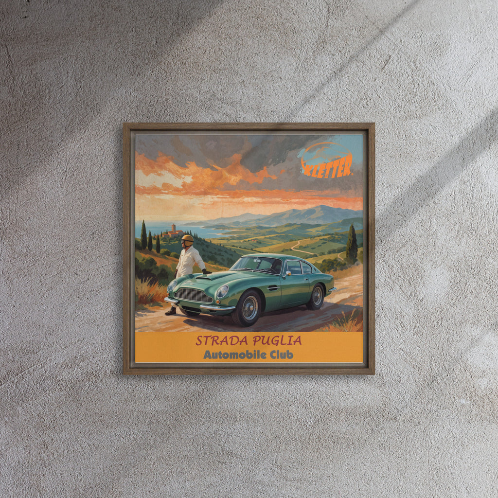 KLETTER STORE Wall Art - Framed Canvas