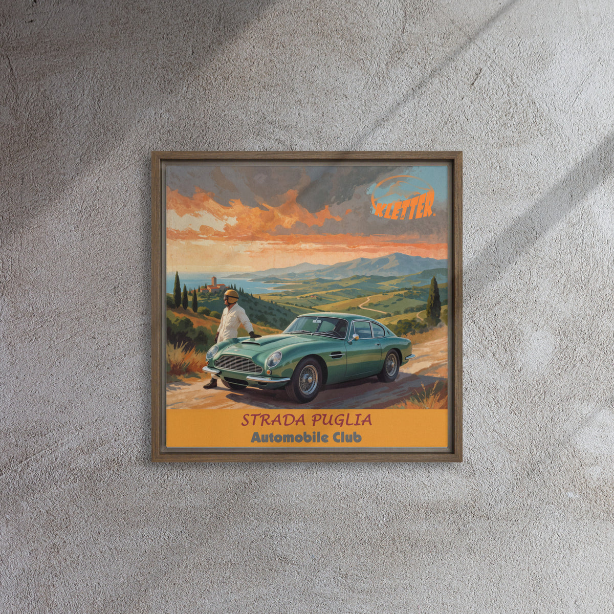 KLETTER STORE Wall Art - Framed Canvas