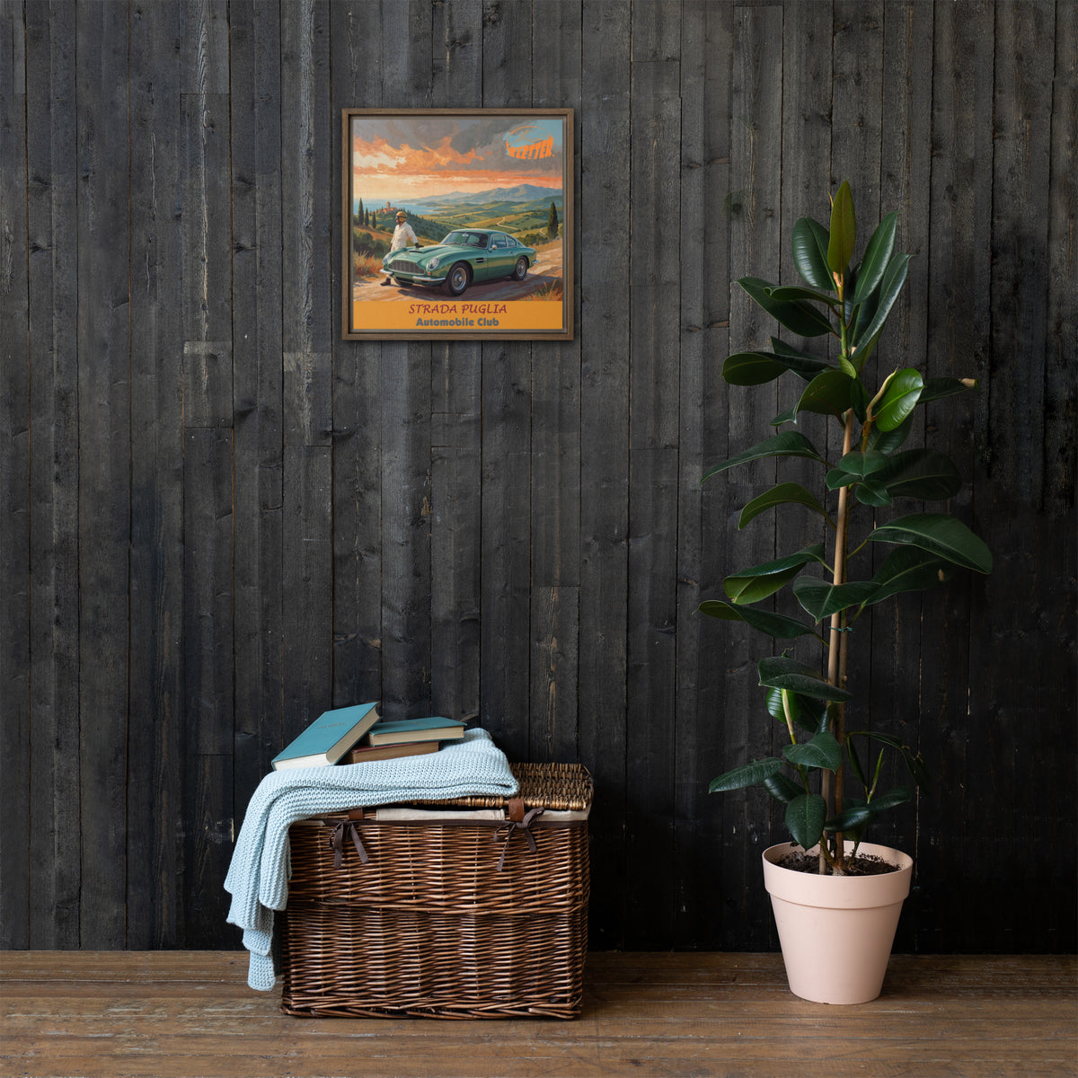 KLETTER STORE Wall Art - Framed Canvas