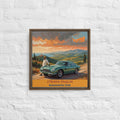 KLETTER STORE Wall Art - Framed Canvas