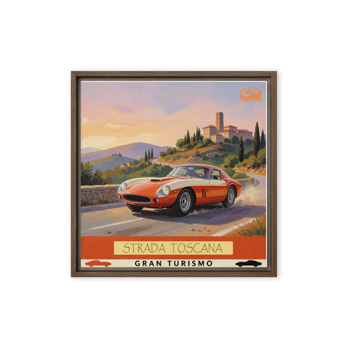 KLETTER STORE Wall Art - Framed Canvas