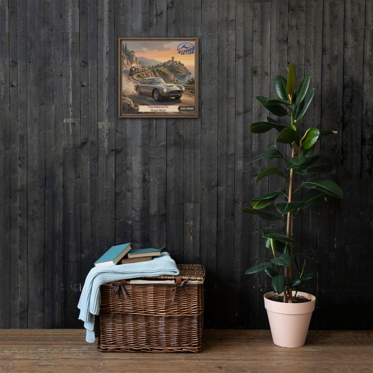 KLETTER STORE Wall Art - Framed Canvas
