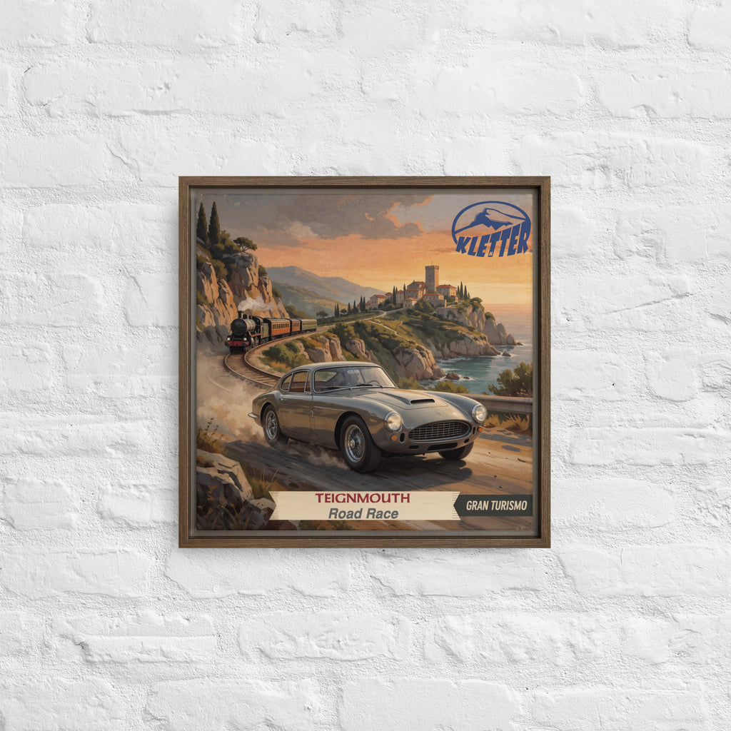 KLETTER STORE Wall Art - Framed Canvas