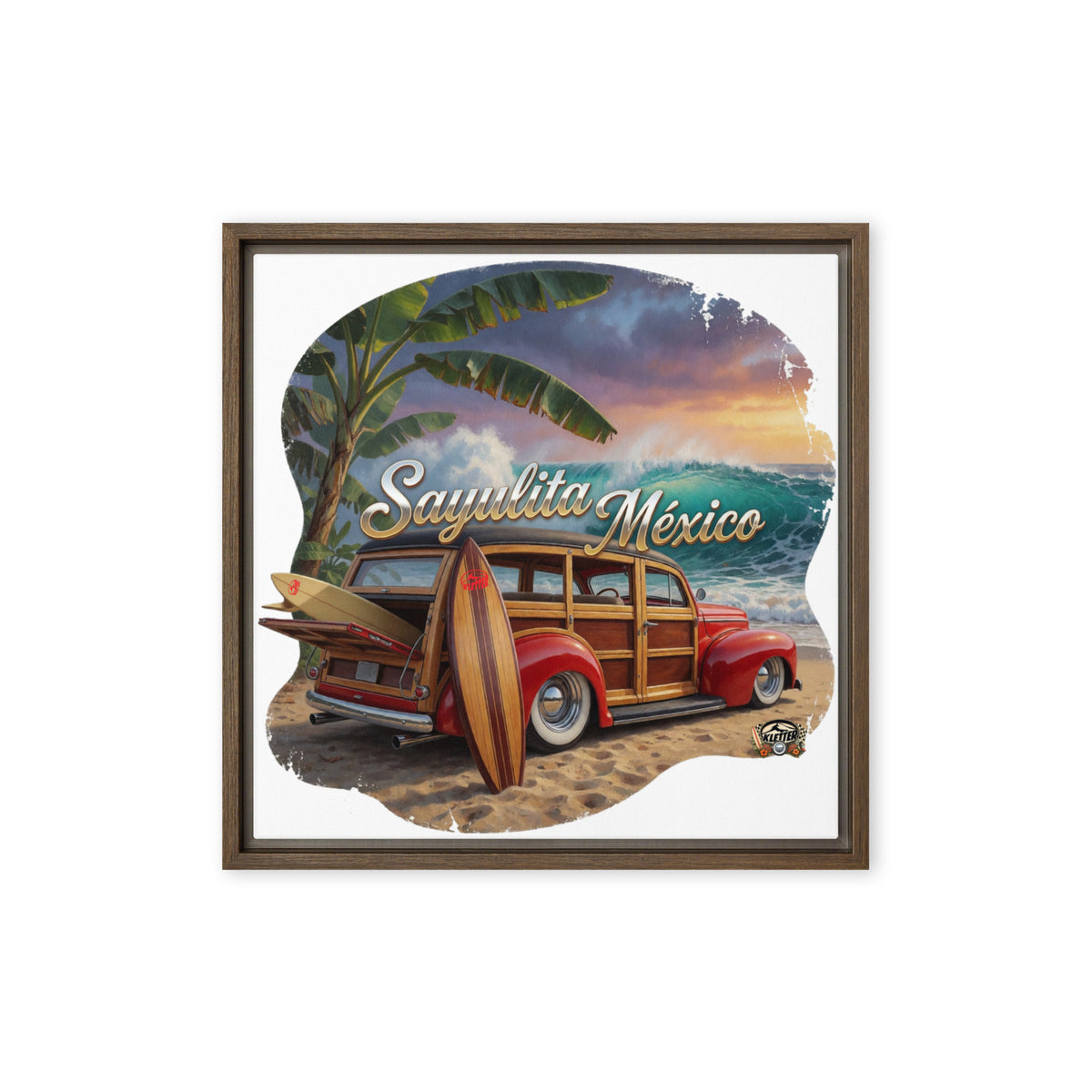 KLETTER STORE Wall Art - Framed Canvas