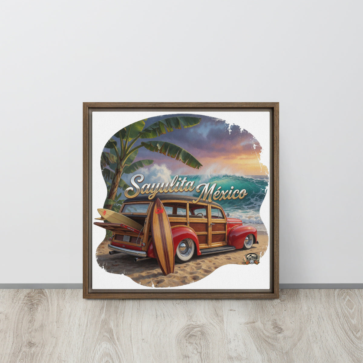 KLETTER STORE Wall Art - Framed Canvas