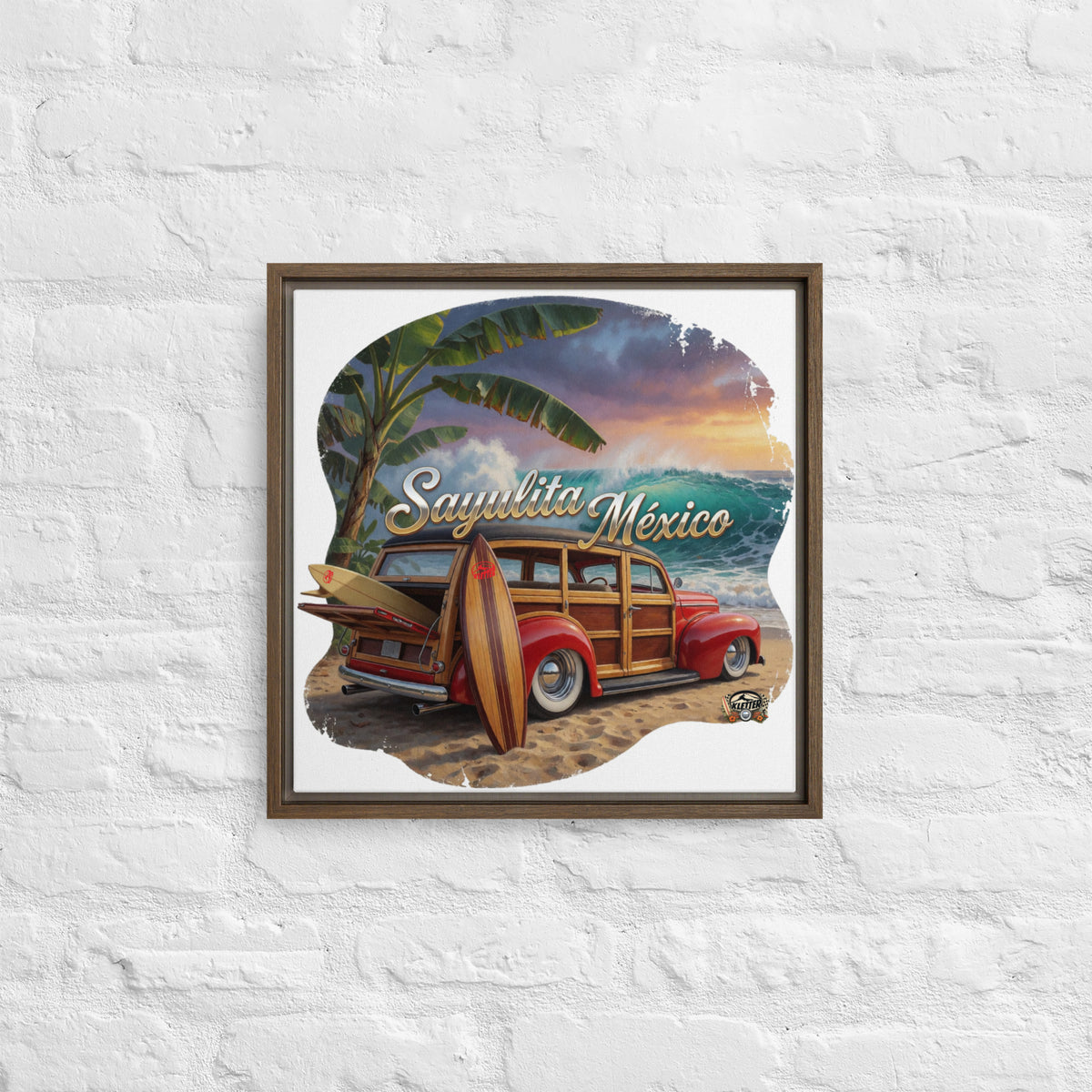 KLETTER STORE Wall Art - Framed Canvas