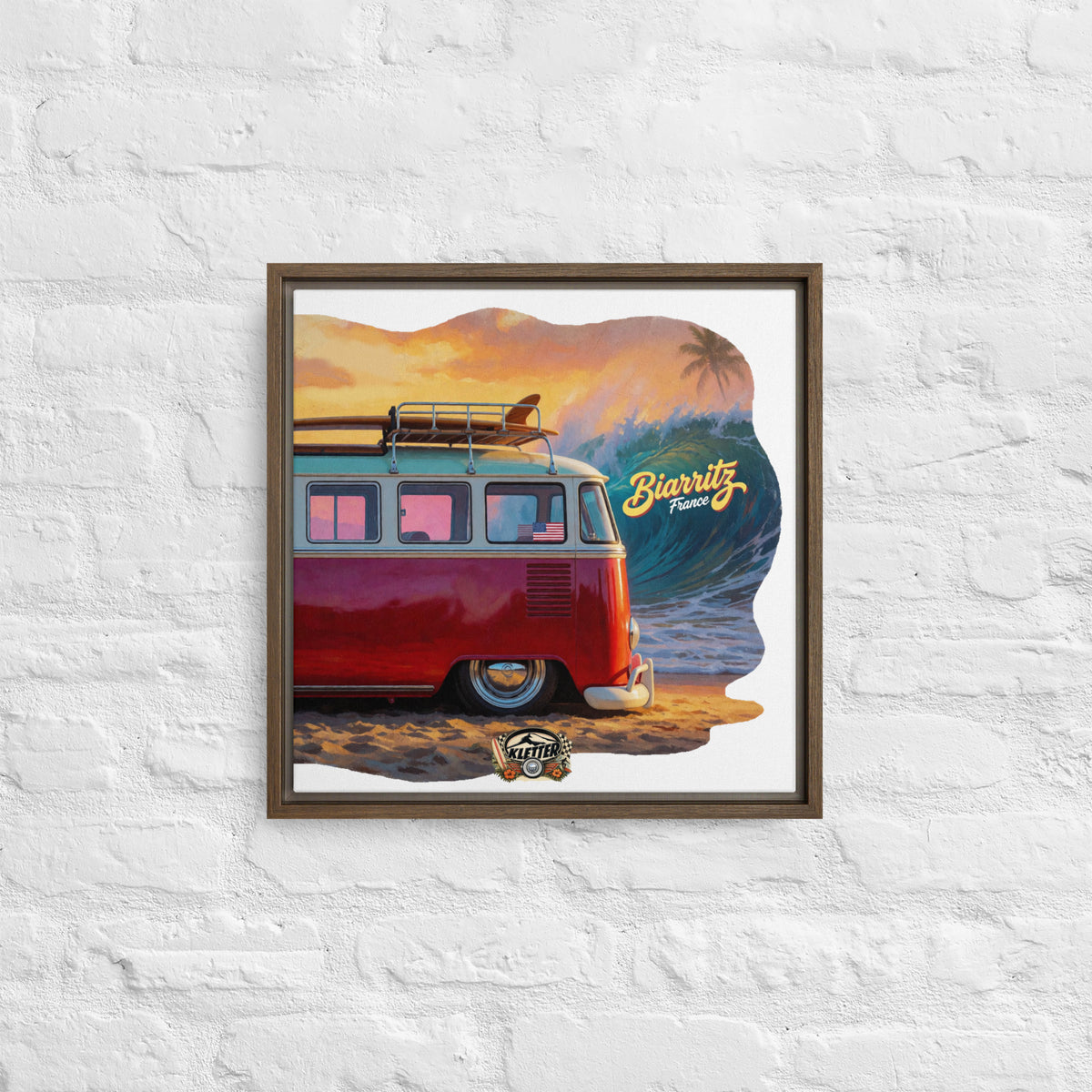 KLETTER STORE Wall Art - Framed Canvas