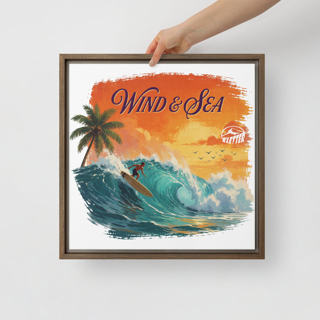KLETTER STORE Wall Art - Framed Canvas