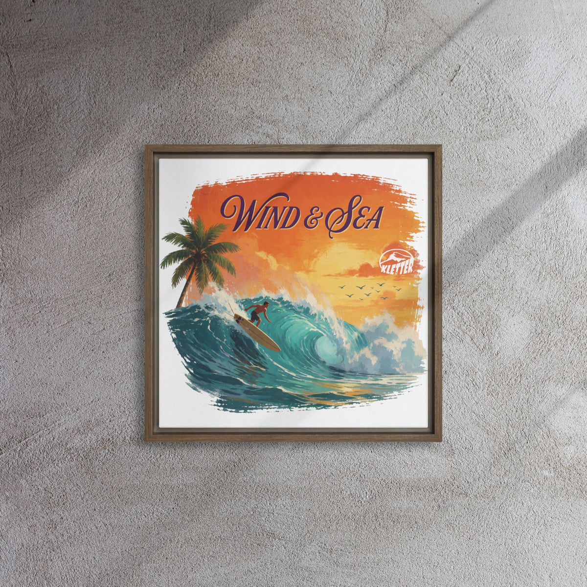 KLETTER STORE Wall Art - Framed Canvas