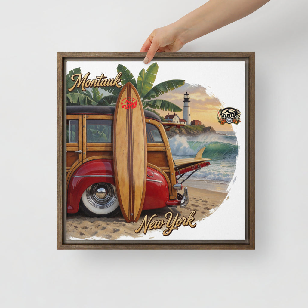 KLETTER STORE Wall Art - Framed Canvas