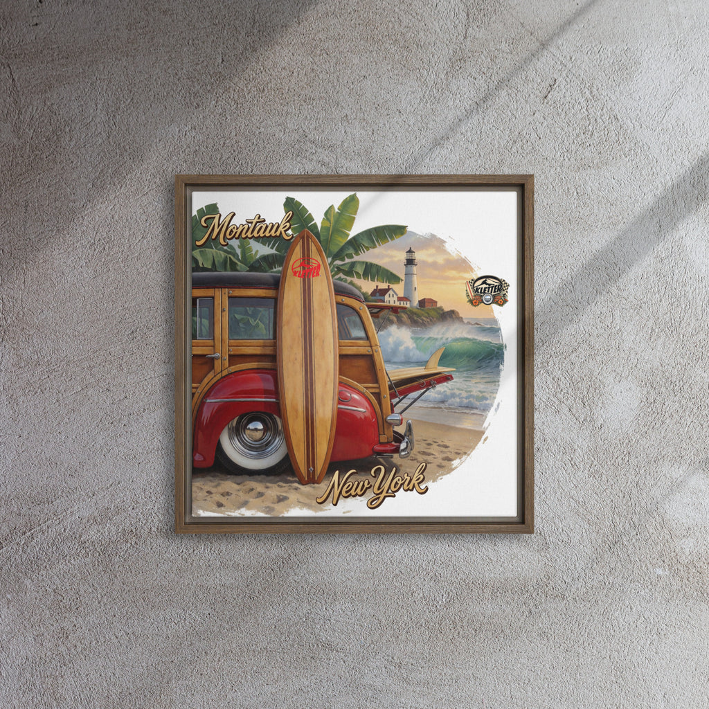 KLETTER STORE Wall Art - Framed Canvas