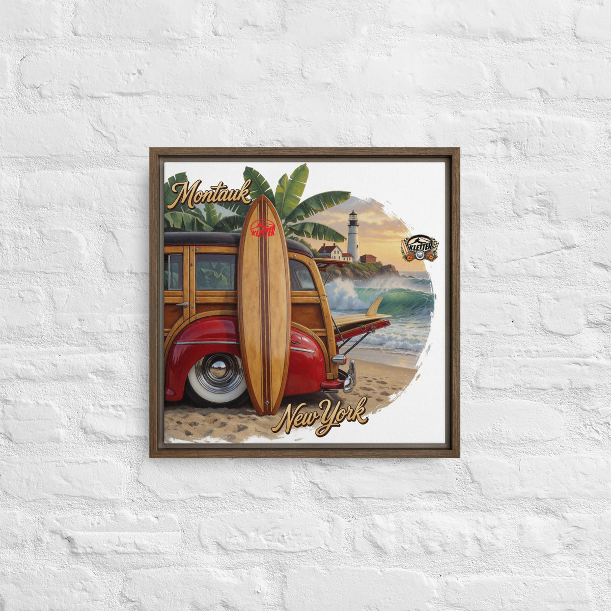 KLETTER STORE Wall Art - Framed Canvas