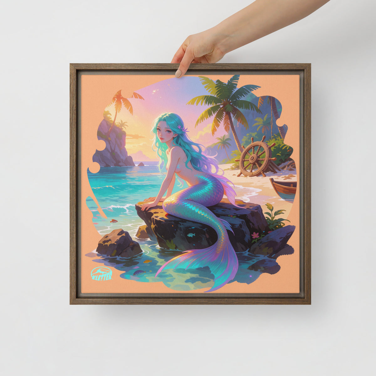 KLETTER STORE Wall Art - Framed Canvas