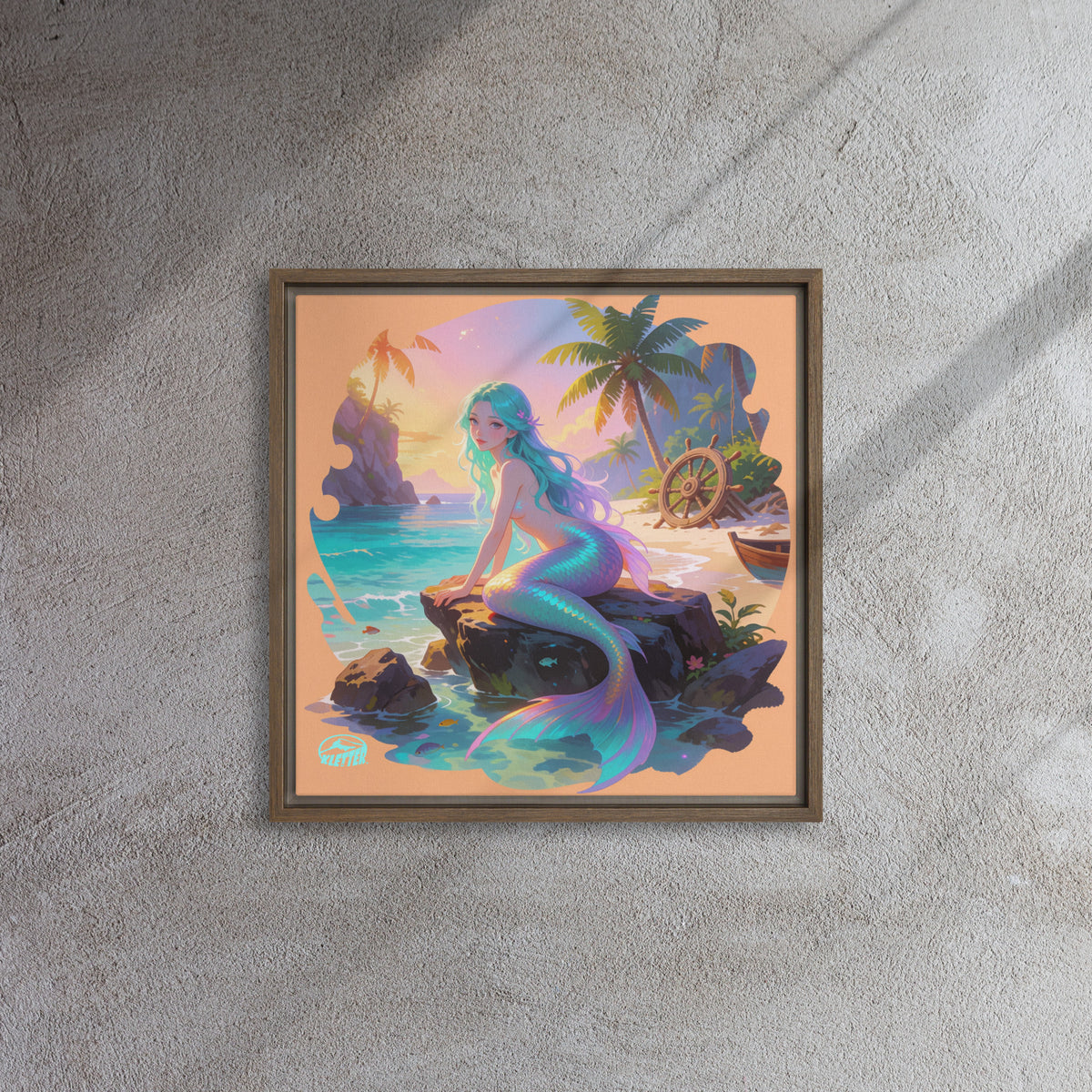 KLETTER STORE Wall Art - Framed Canvas