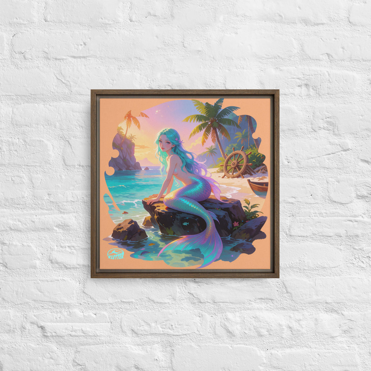 KLETTER STORE Wall Art - Framed Canvas