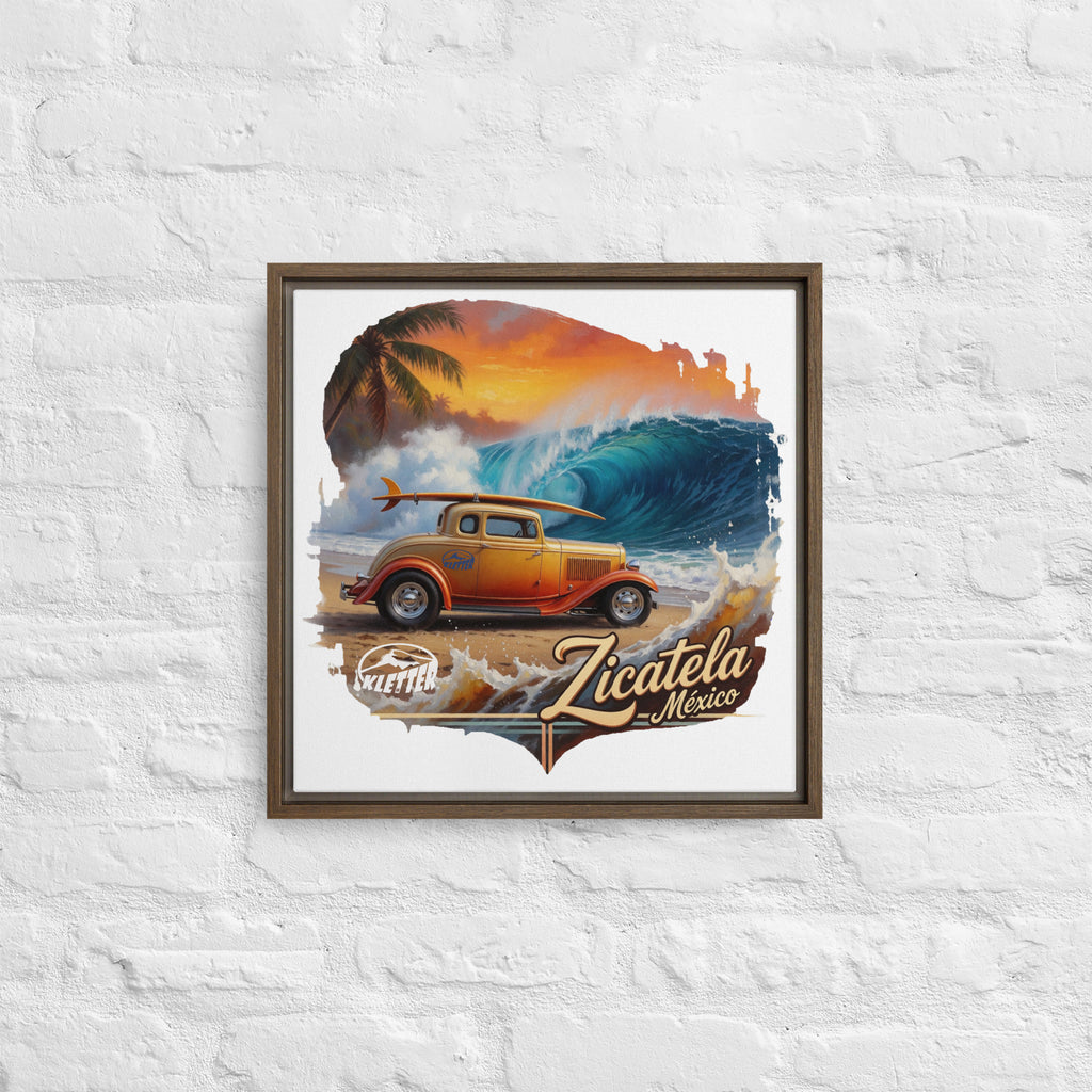 KLETTER STORE Wall Art - Framed Canvas