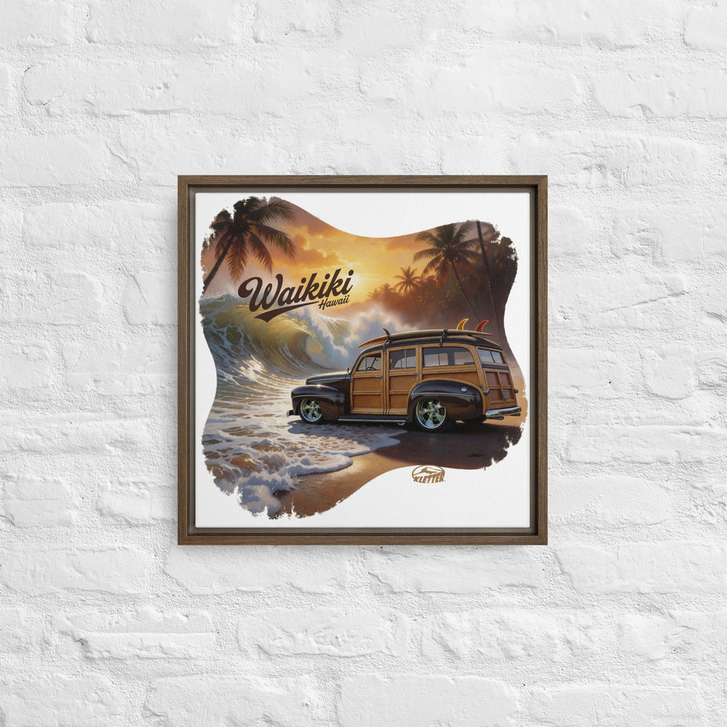 KLETTER STORE Wall Art - Framed Canvas