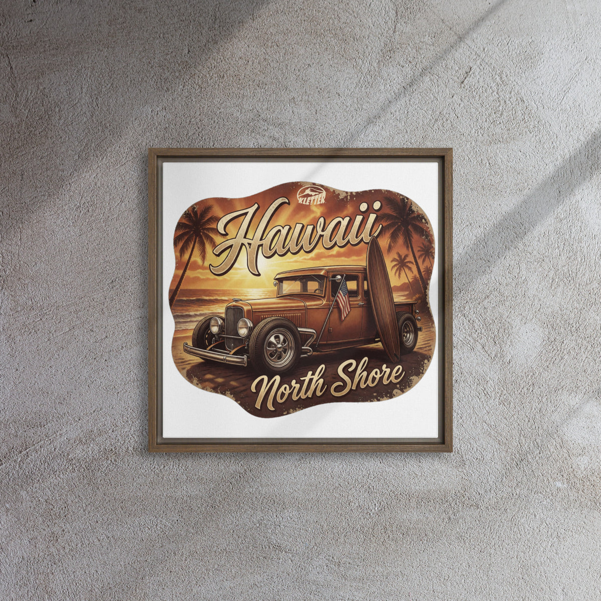 KLETTER STORE Wall Art - Framed Canvas