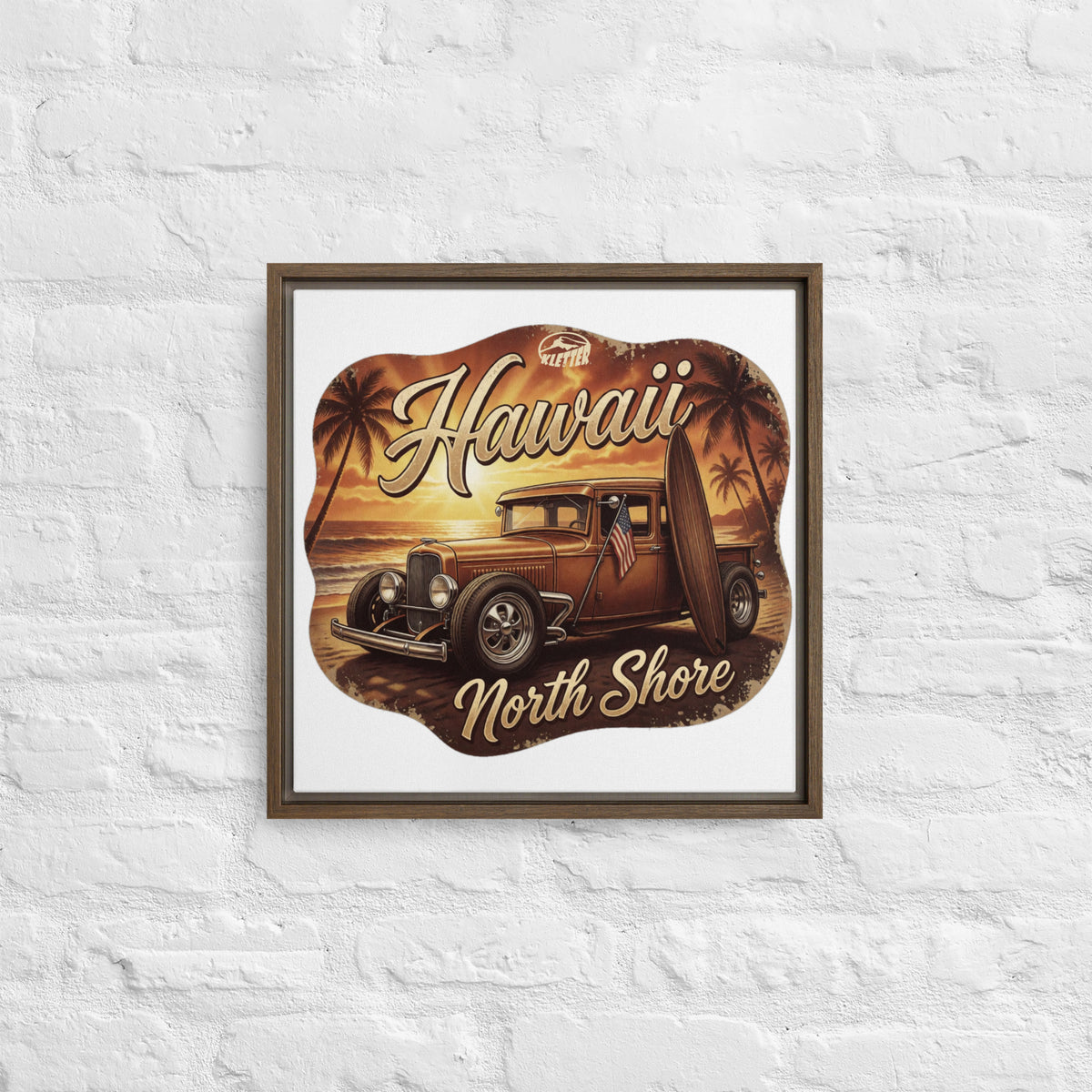 KLETTER STORE Wall Art - Framed Canvas