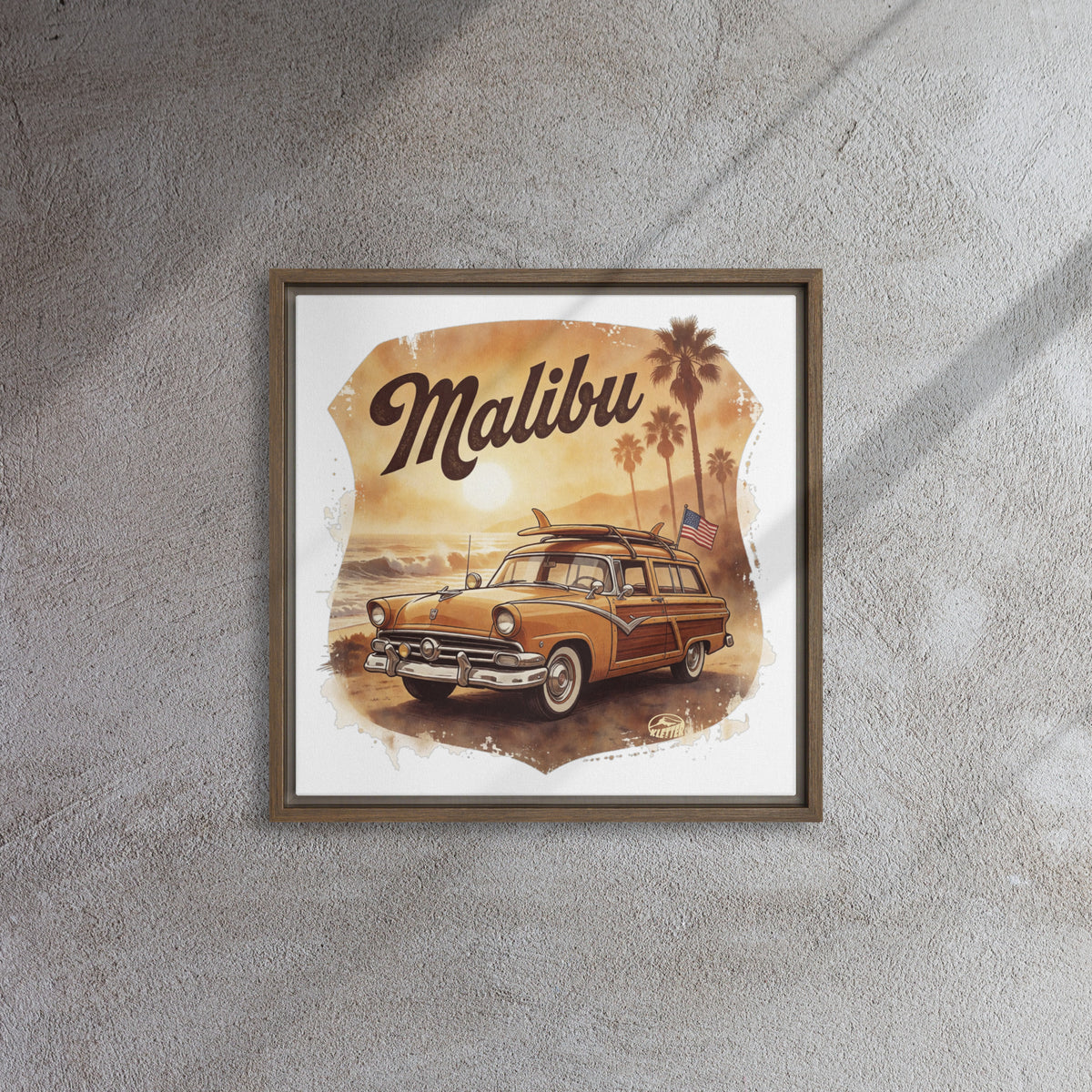 KLETTER STORE Wall Art - Framed Canvas