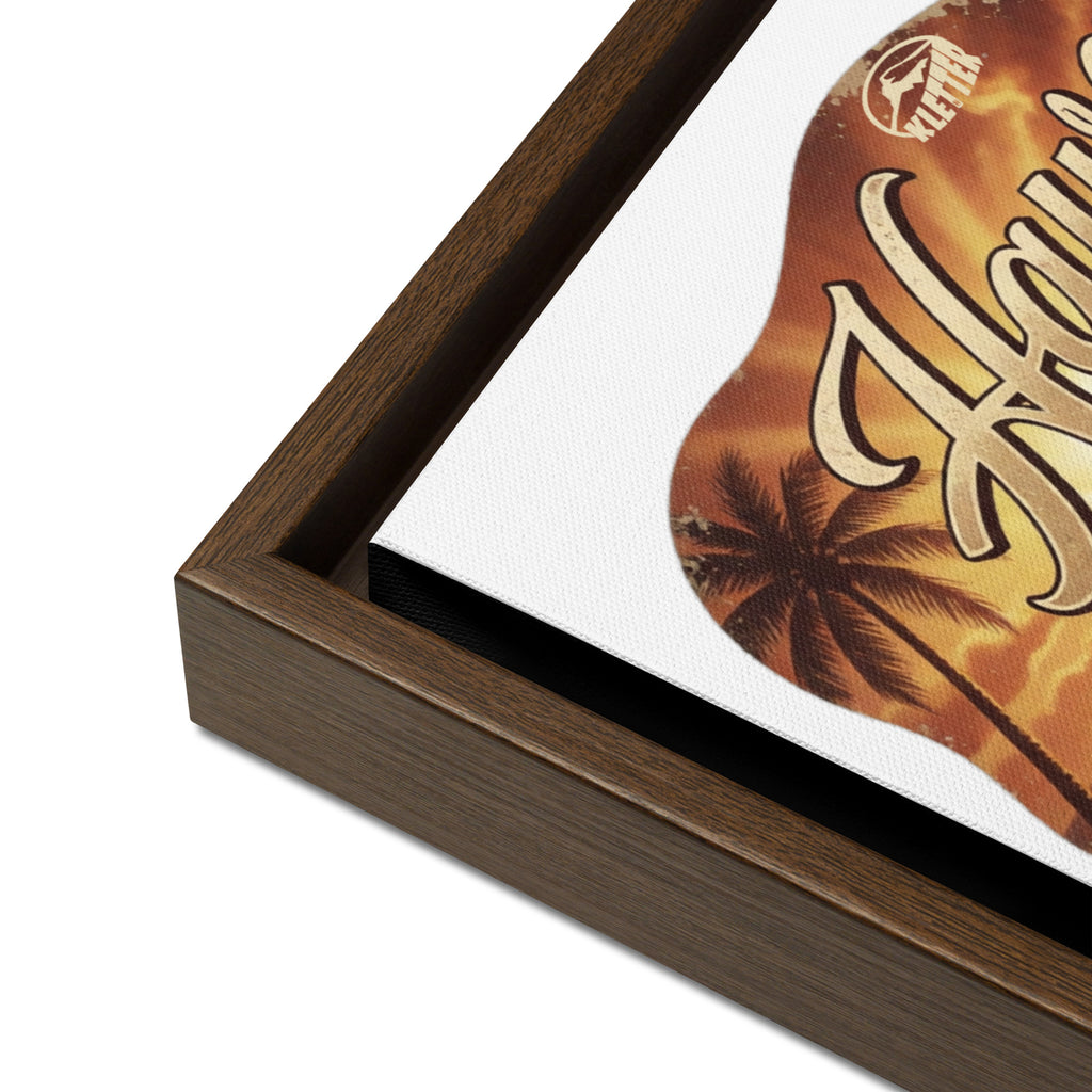 KLETTER STORE Wall Art - Framed Canvas