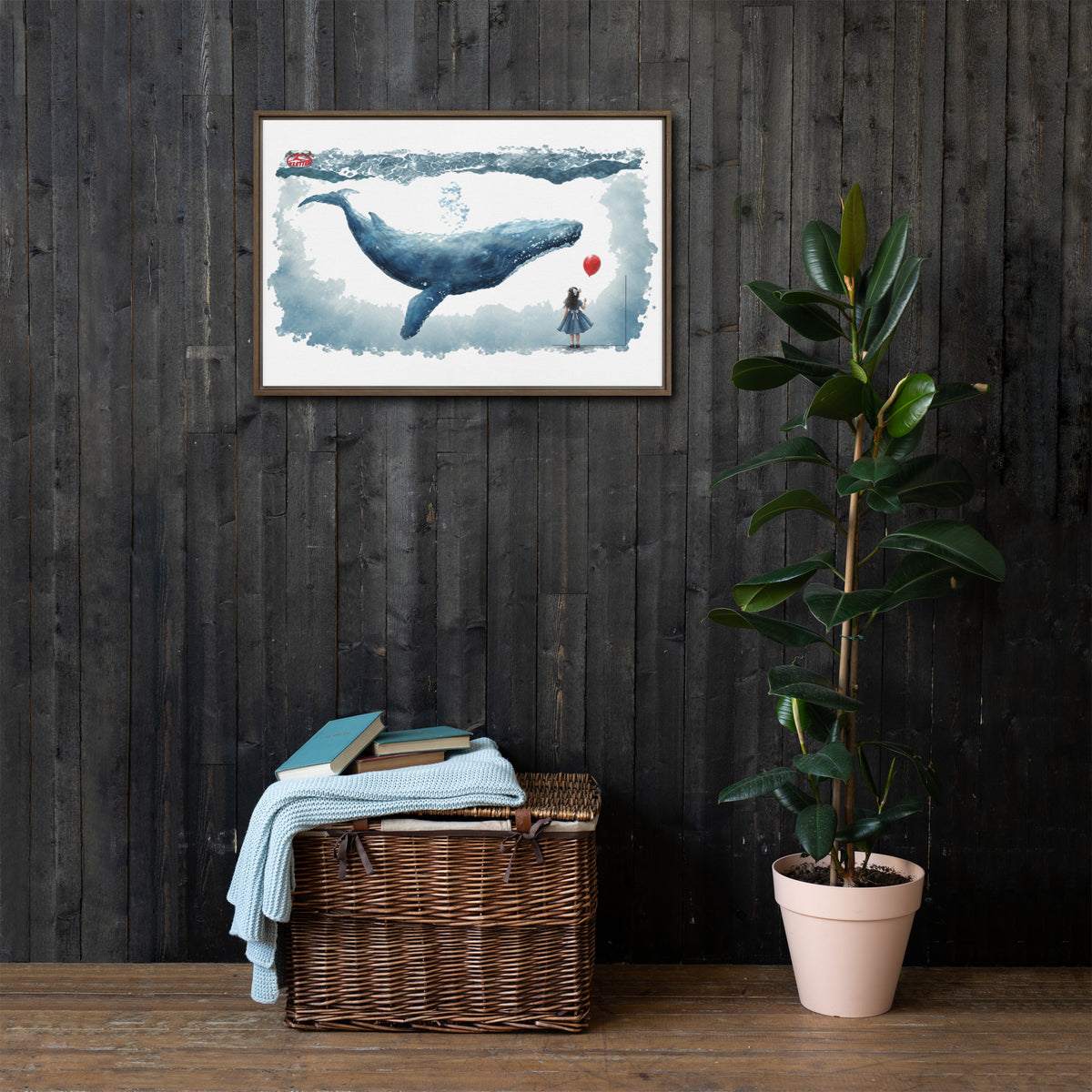 KLETTER STORE Wall Art - Framed Canvas