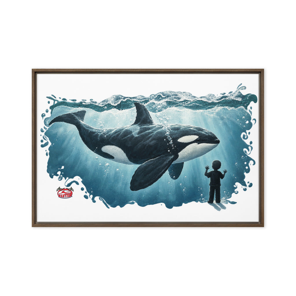 KLETTER STORE Wall Art - Framed Canvas