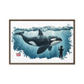 KLETTER STORE Wall Art - Framed Canvas
