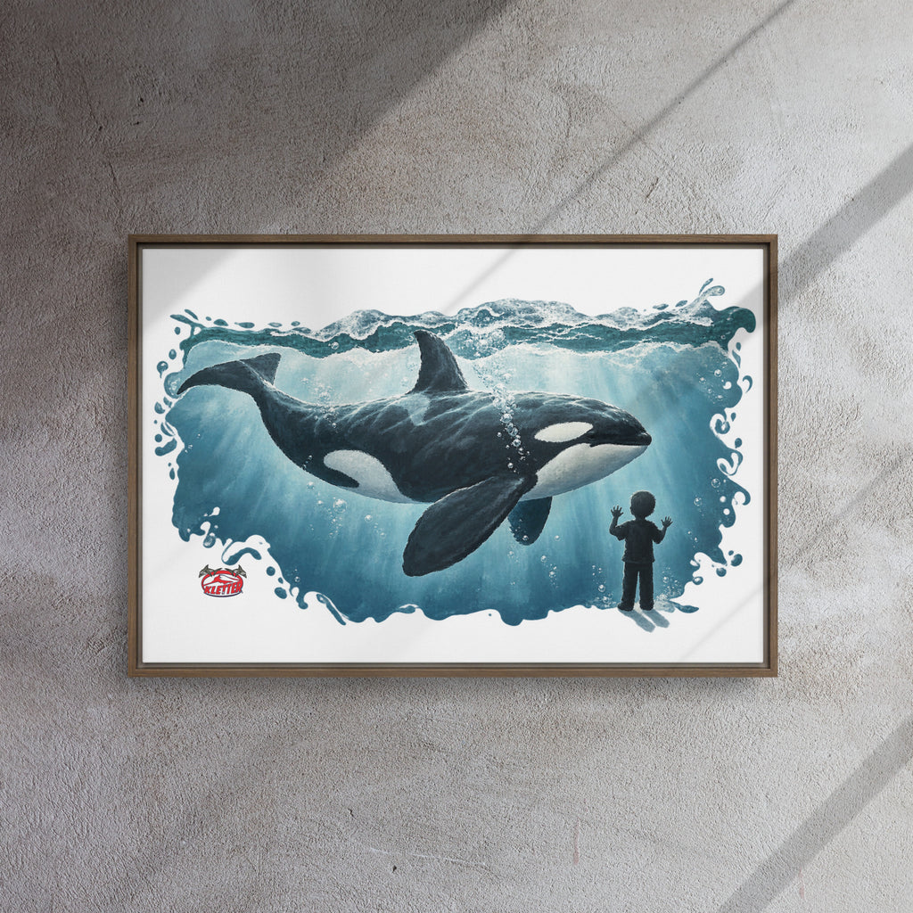 KLETTER STORE Wall Art - Framed Canvas