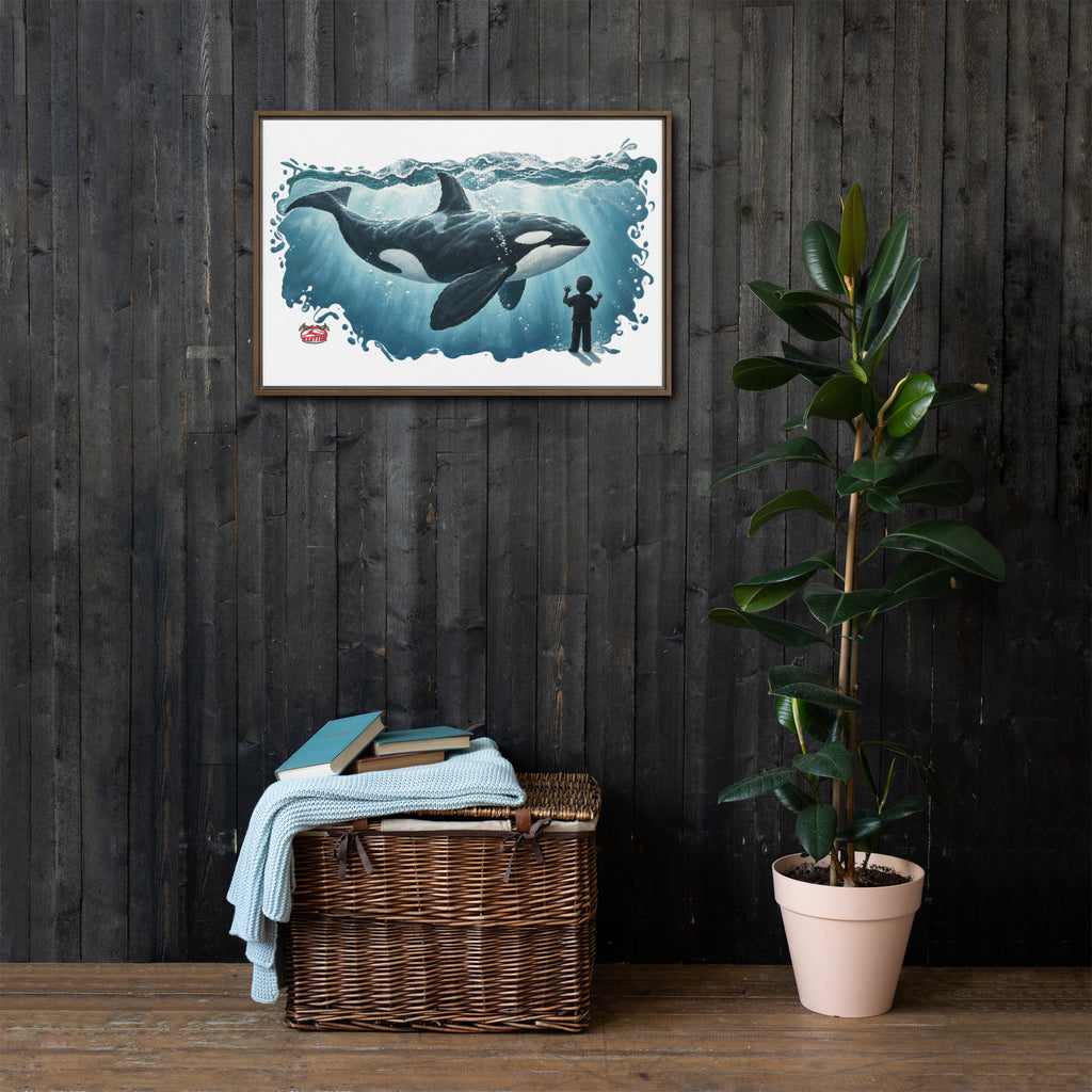 KLETTER STORE Wall Art - Framed Canvas