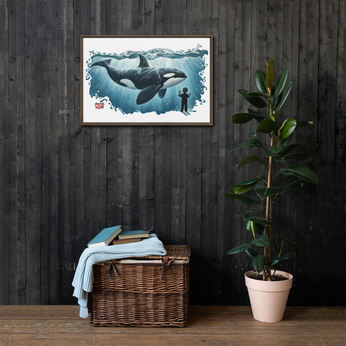 KLETTER STORE Wall Art - Framed Canvas