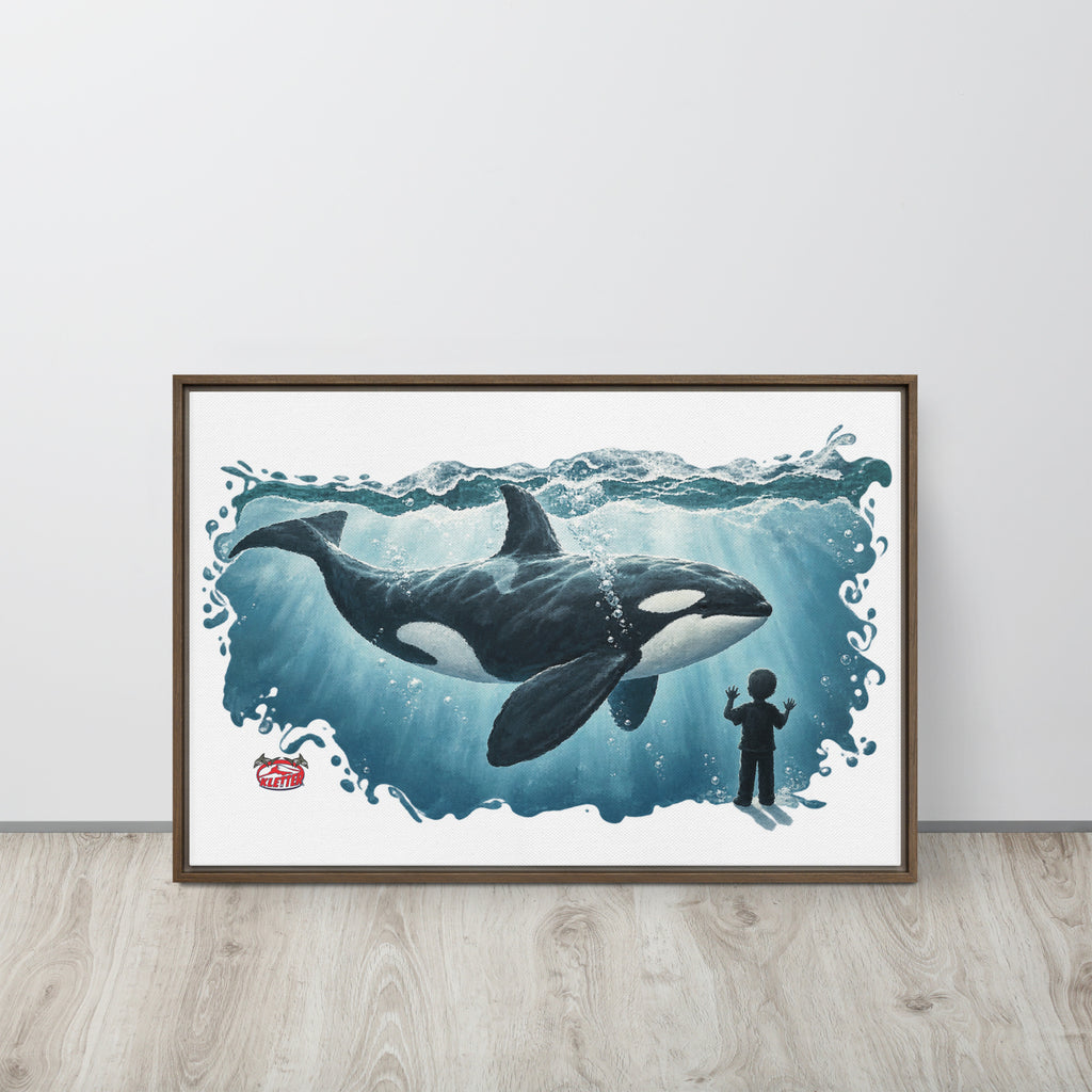 KLETTER STORE Wall Art - Framed Canvas