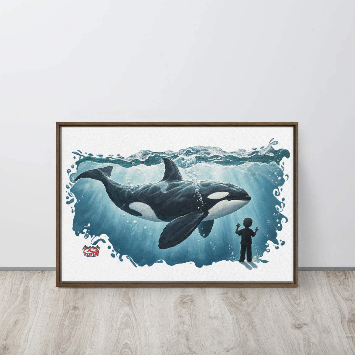 KLETTER STORE Wall Art - Framed Canvas