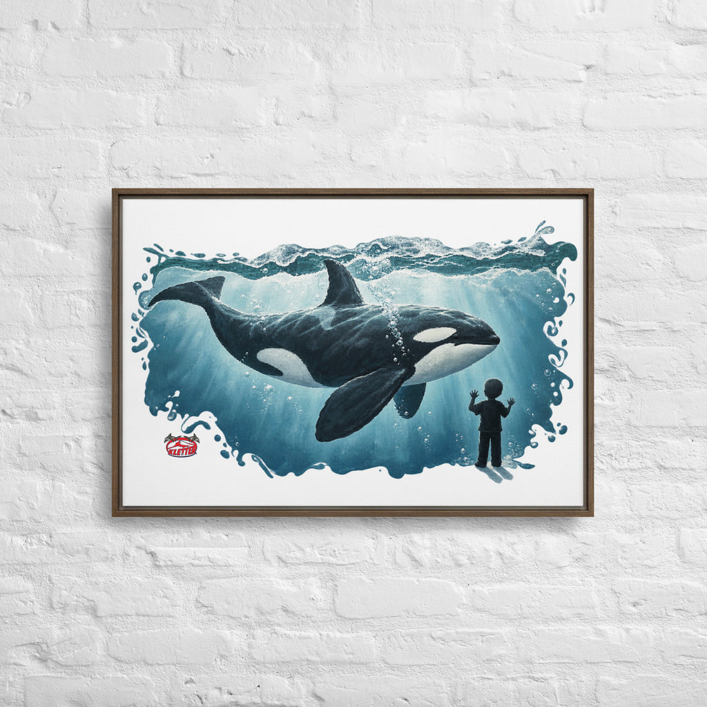 KLETTER STORE Wall Art - Framed Canvas
