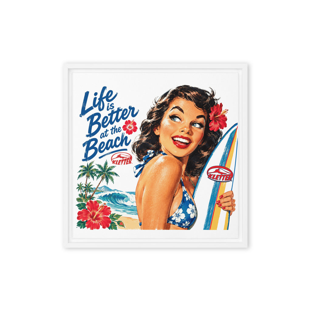 KLETTER STORE Wall Art - Framed Canvas