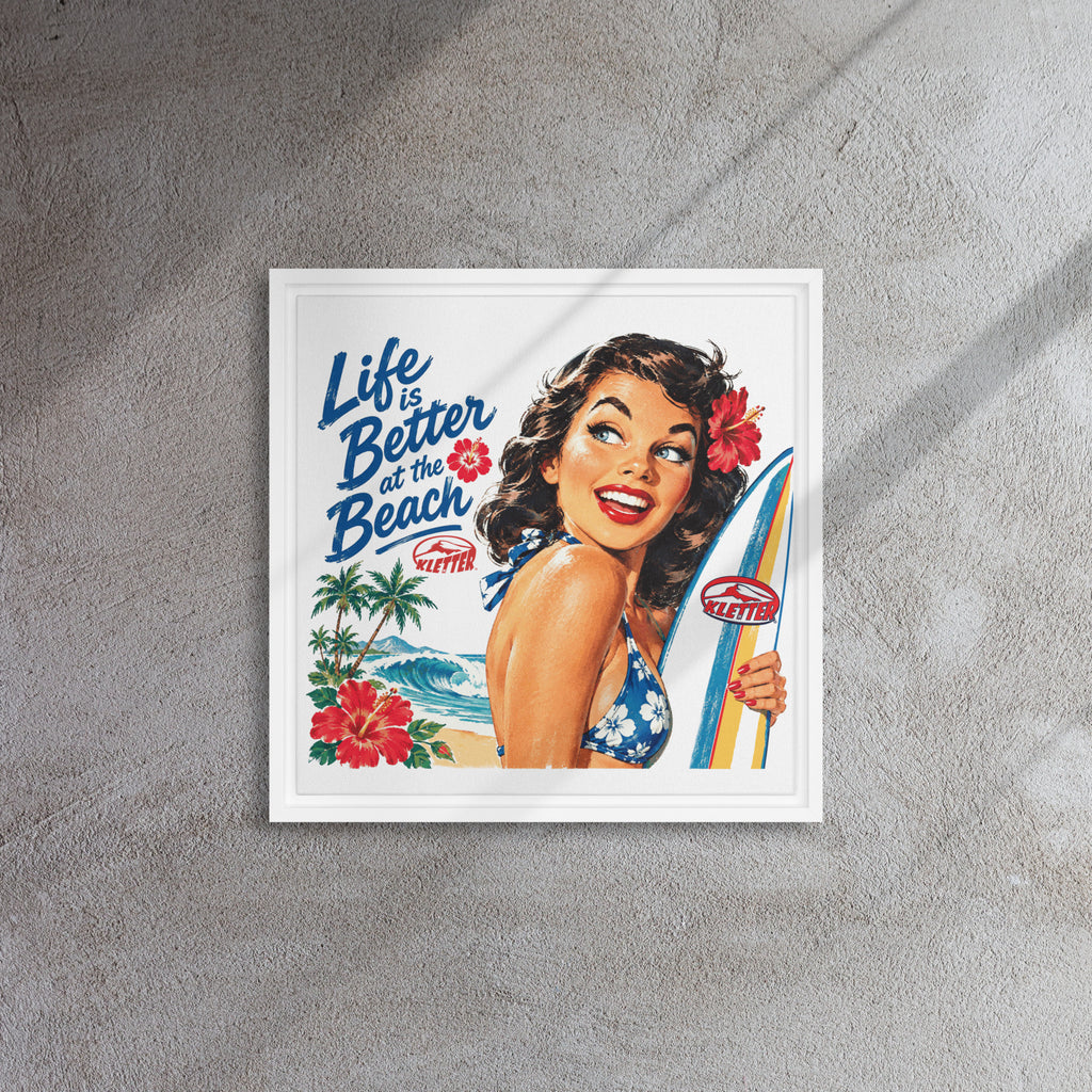 KLETTER STORE Wall Art - Framed Canvas
