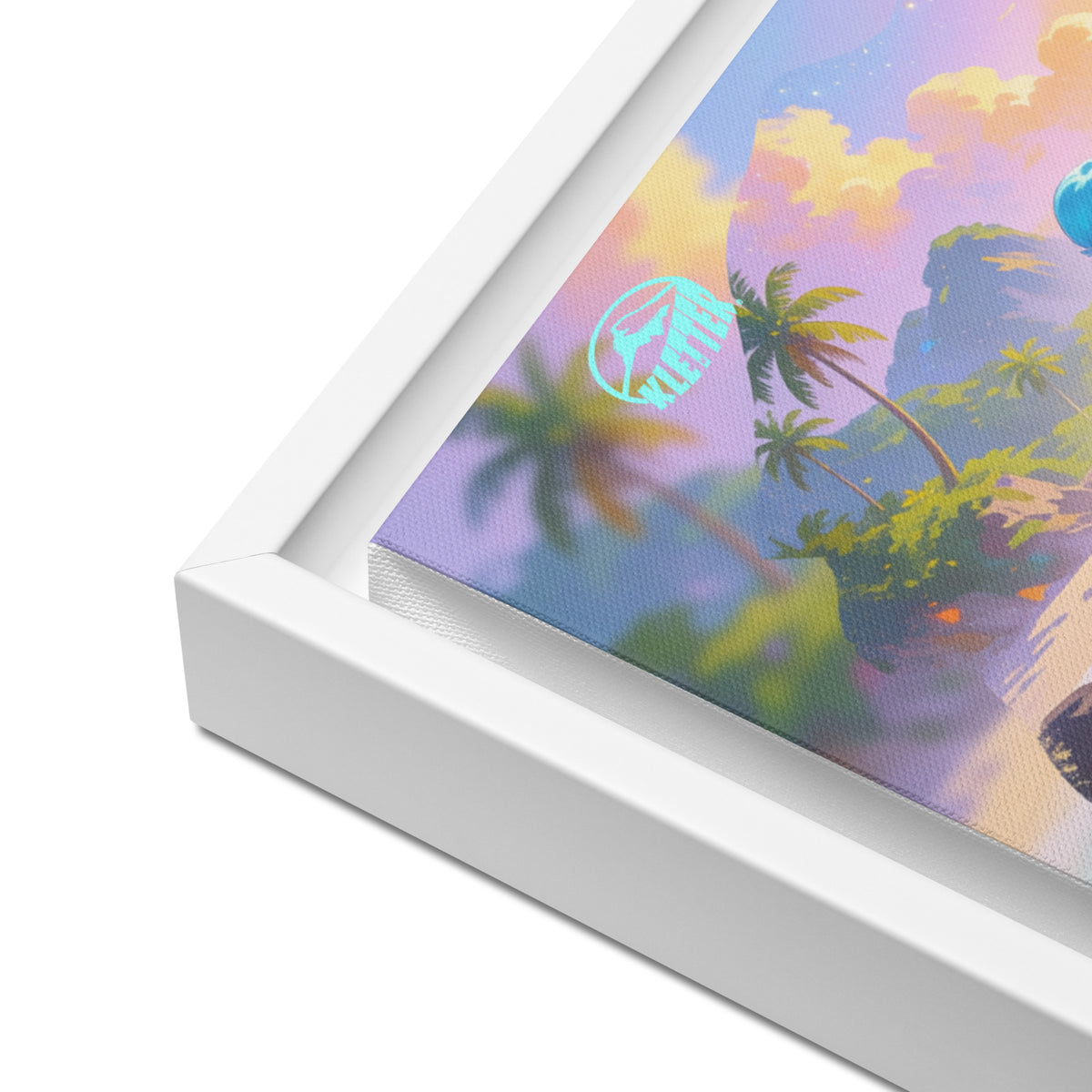 KLETTER STORE Wall Art - Framed Canvas