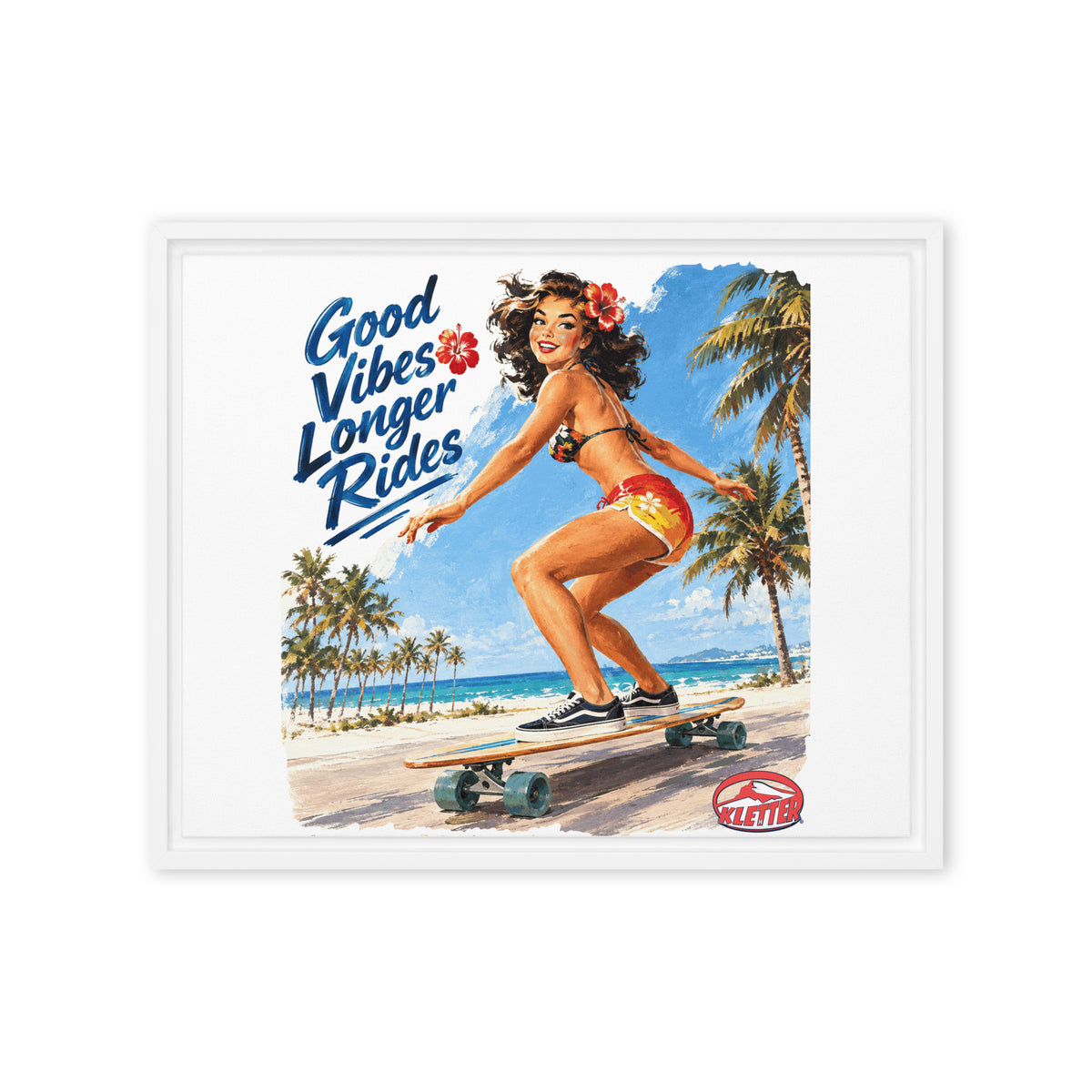 KLETTER STORE Wall Art - Framed Canvas