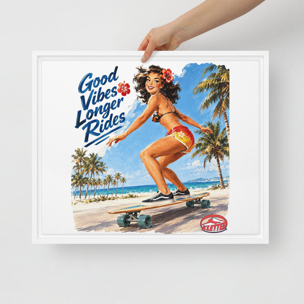 KLETTER STORE Wall Art - Framed Canvas