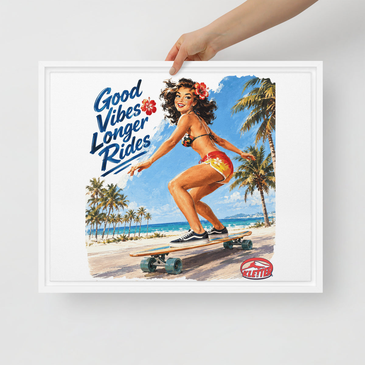 KLETTER STORE Wall Art - Framed Canvas