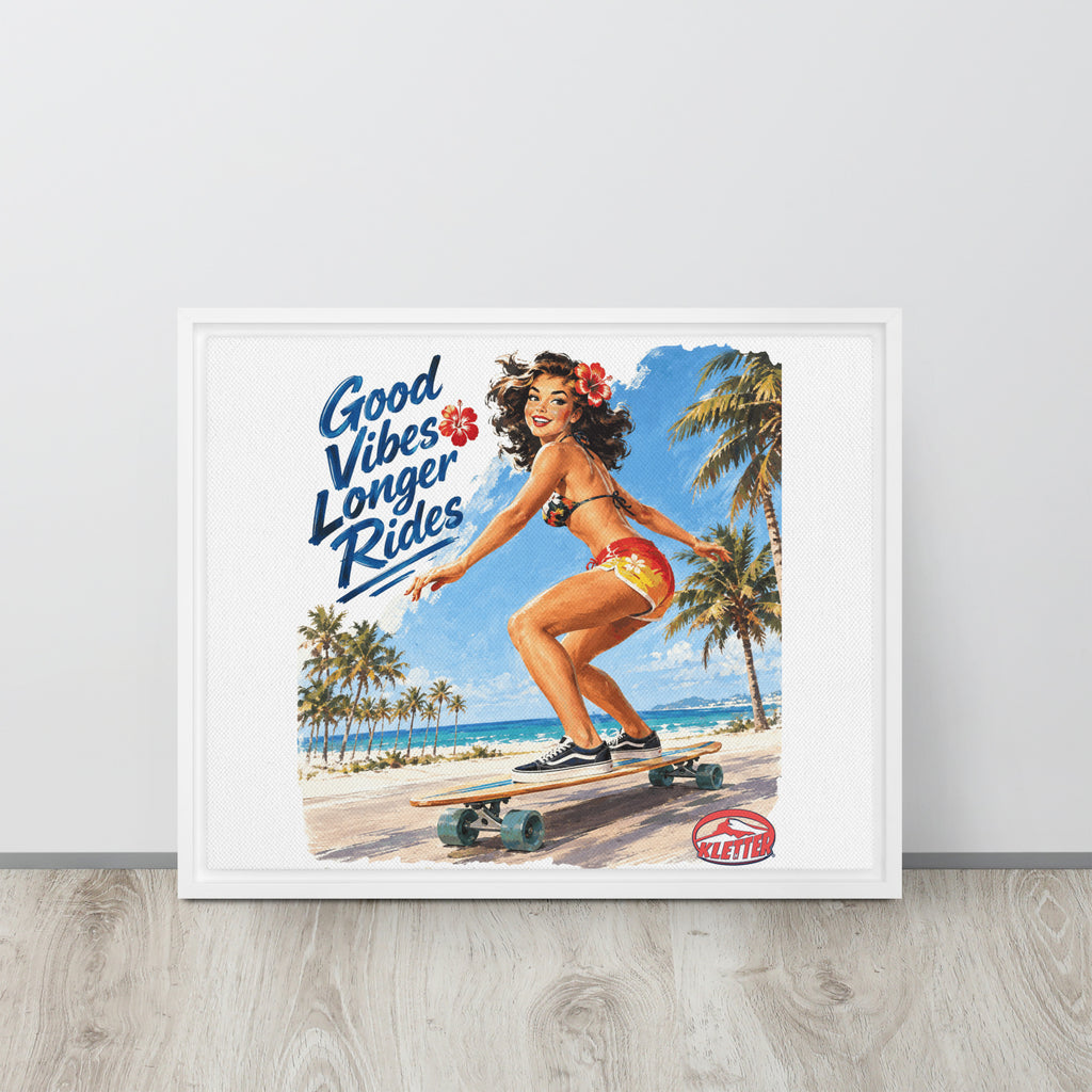 KLETTER STORE Wall Art - Framed Canvas