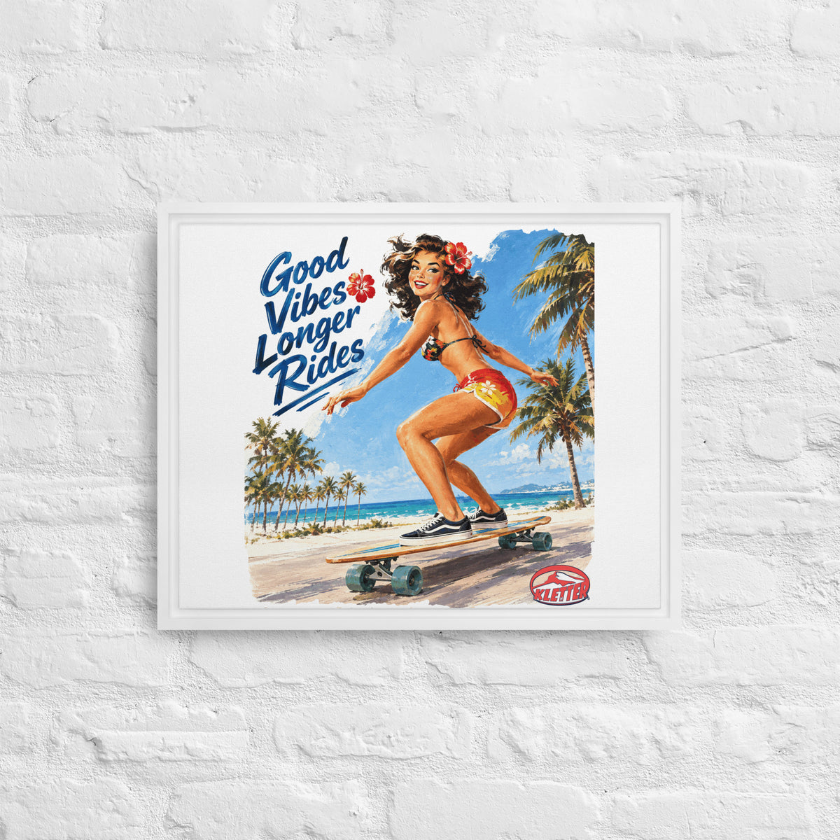 KLETTER STORE Wall Art - Framed Canvas