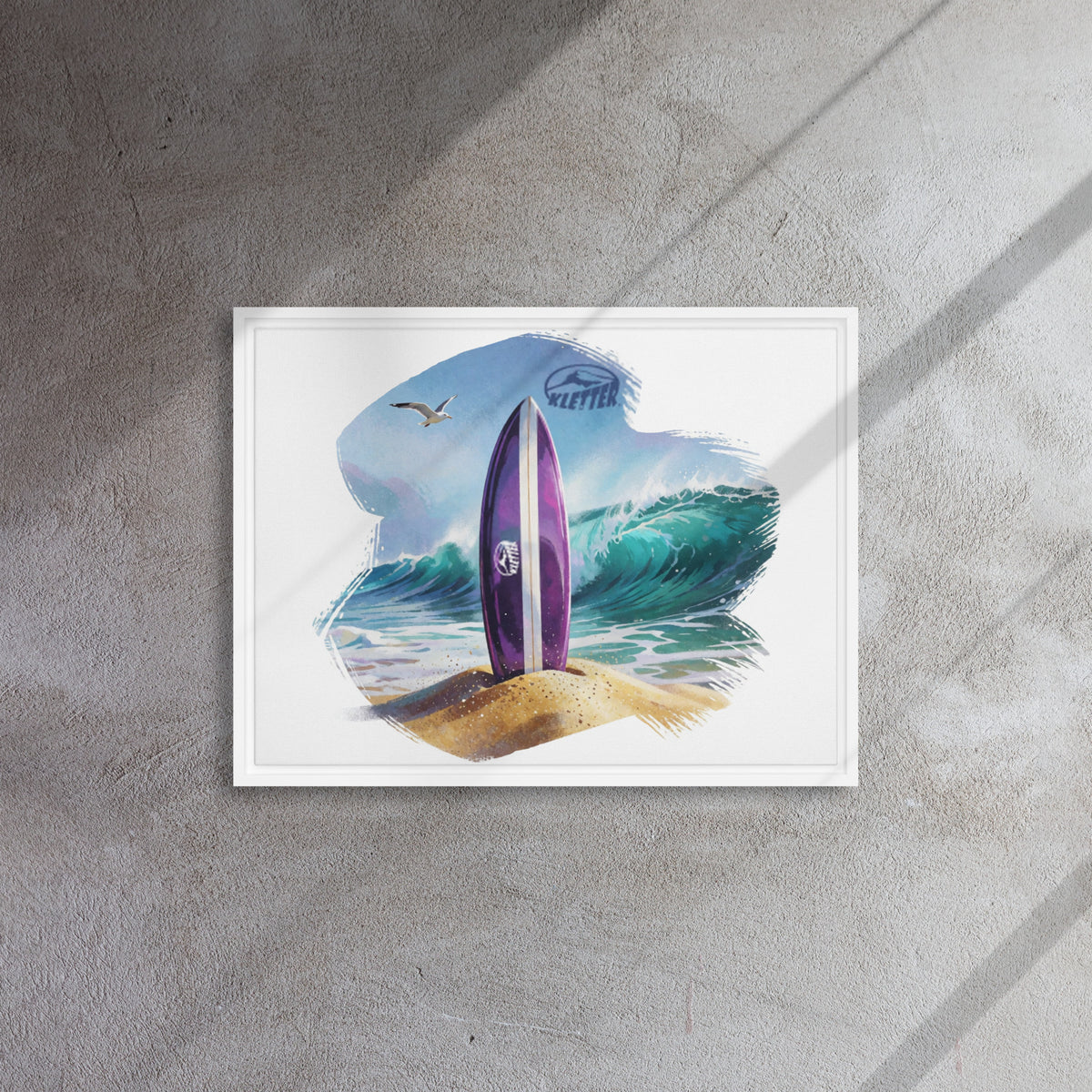 KLETTER STORE Wall Art - Framed Canvas