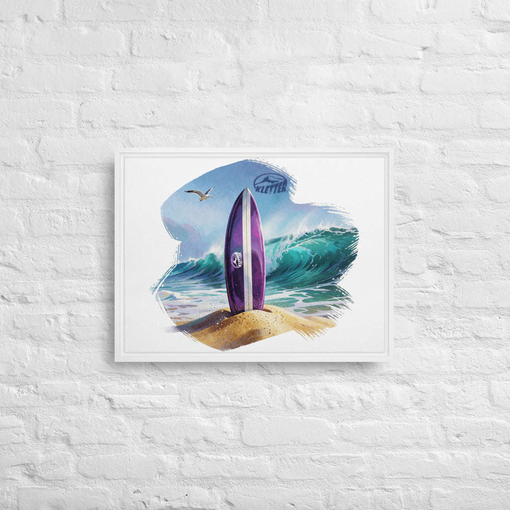KLETTER STORE Wall Art - Framed Canvas