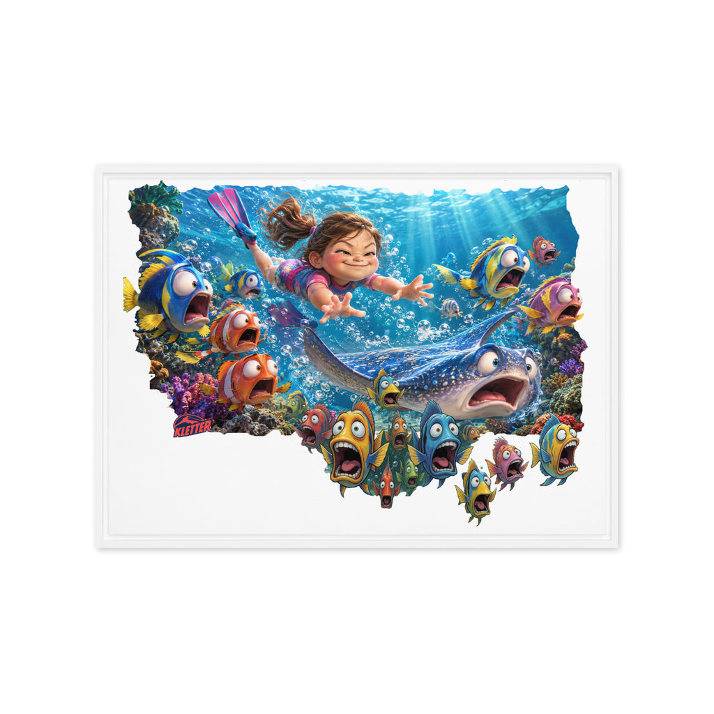 KLETTER STORE Wall Art - Framed Canvas