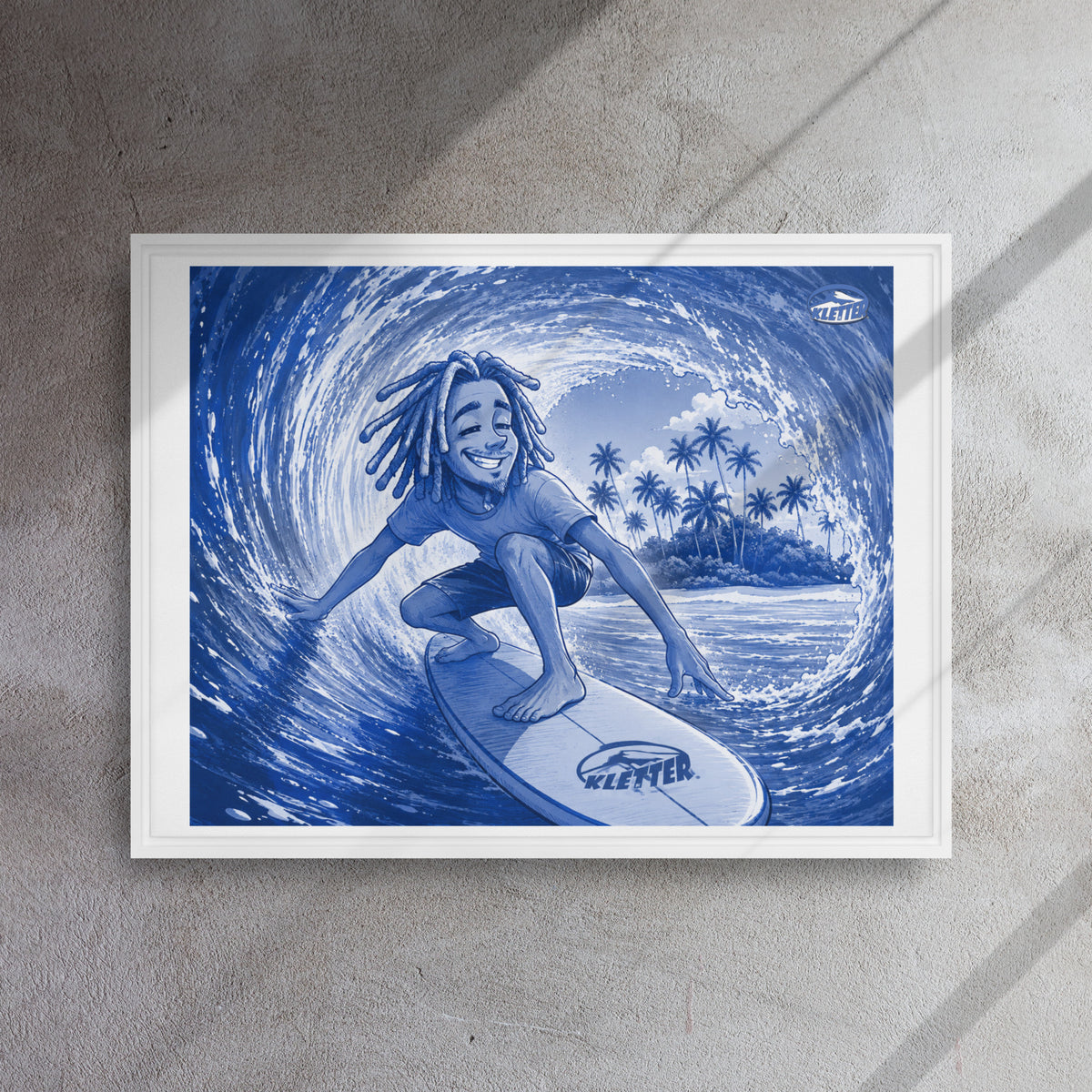 KLETTER STORE Wall Art - Framed Canvas